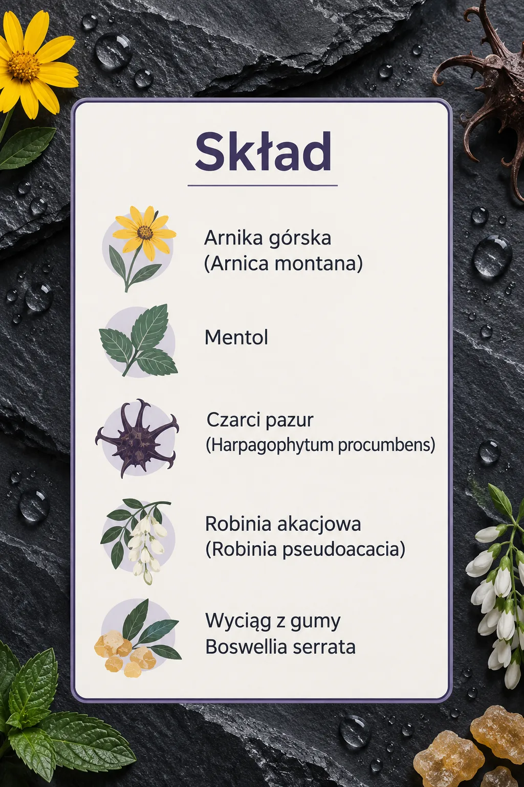 Skład kremu Flex Sana